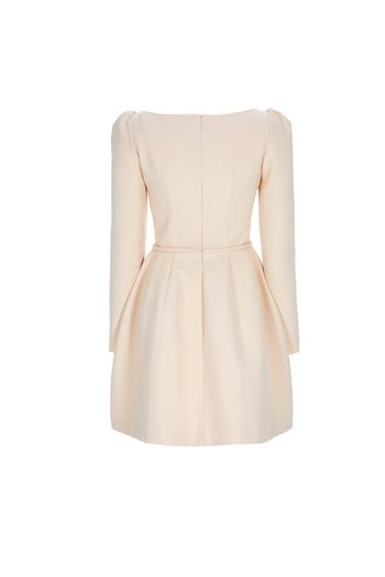 Beige Keen length Dress