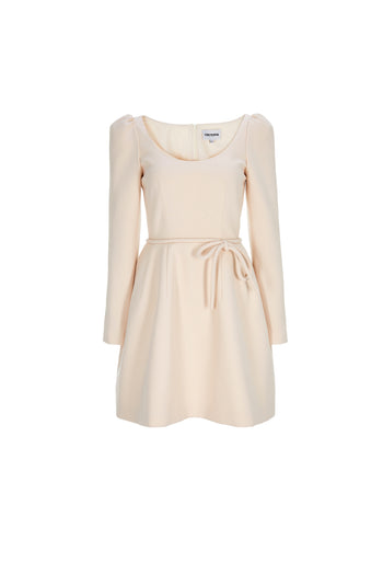 Beige Keen length Dress