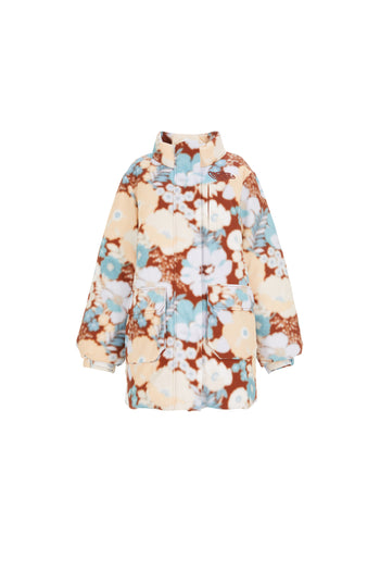 Floral Down Coat