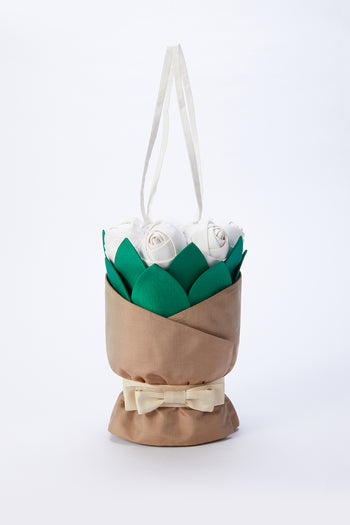 Silk Bouquet Handbag