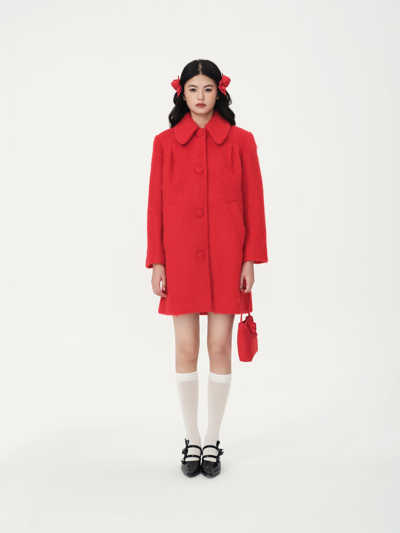 Ruby Wool Coat