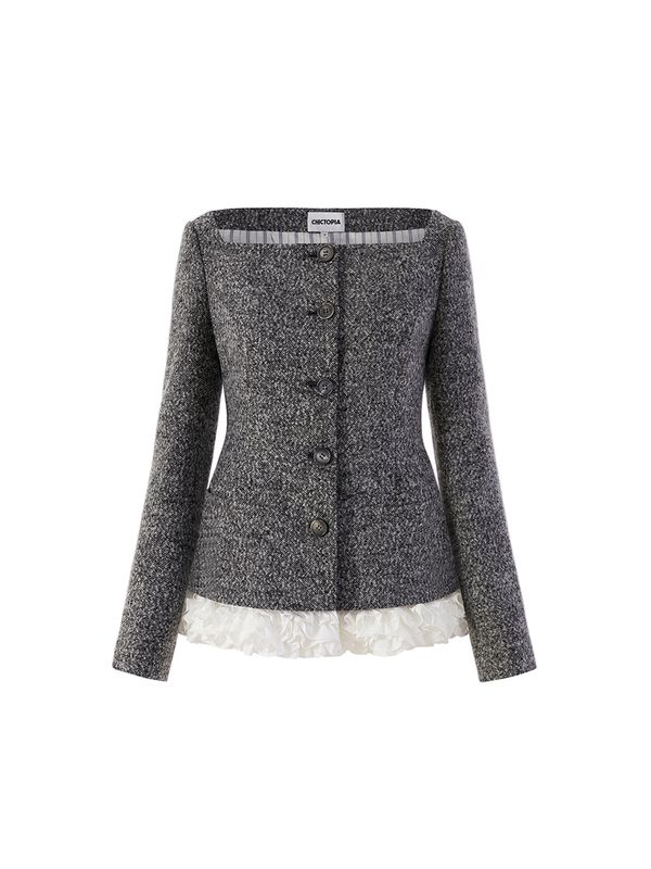 Wool Caroline Blazer