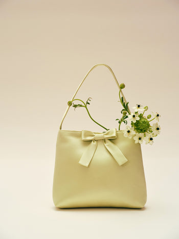 Silk Ribbon Bow Handbag